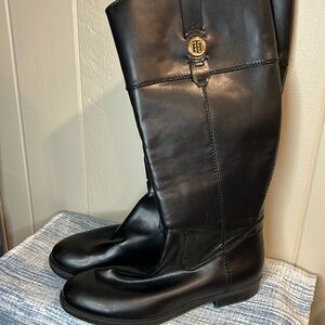 Tommy Hilfiger Black Over the Knee Boots